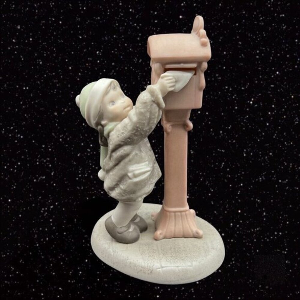 NBM BAHNER ENESCO Sending Warmer Wishes 1997 Alaska Momma Figurine 284424 5.5”T